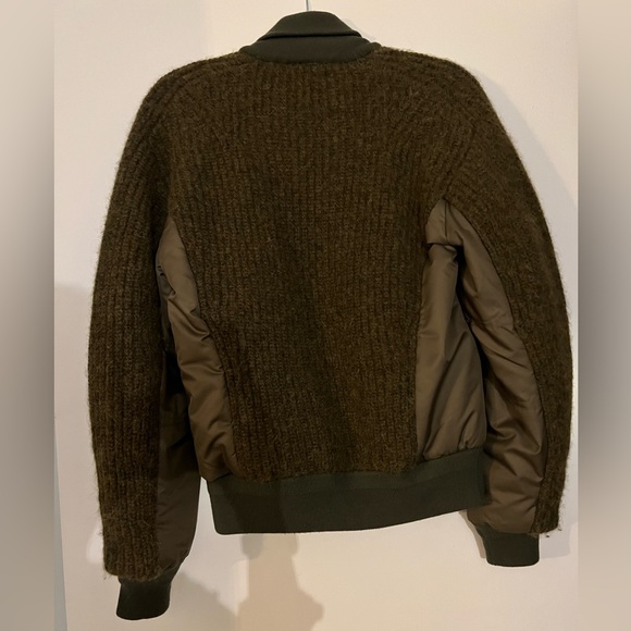 rag & bone Oakes Wool Blend Sweater Bomber - Picture 5 of 12